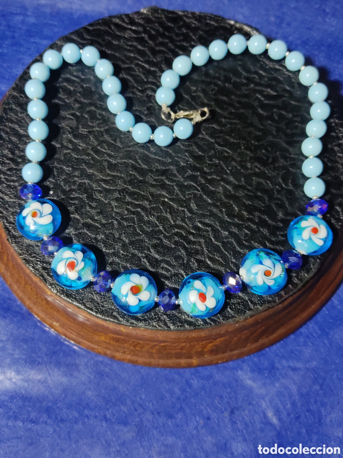 Joyeria: Collar de cristal de Murano.Vintage. - Foto 1