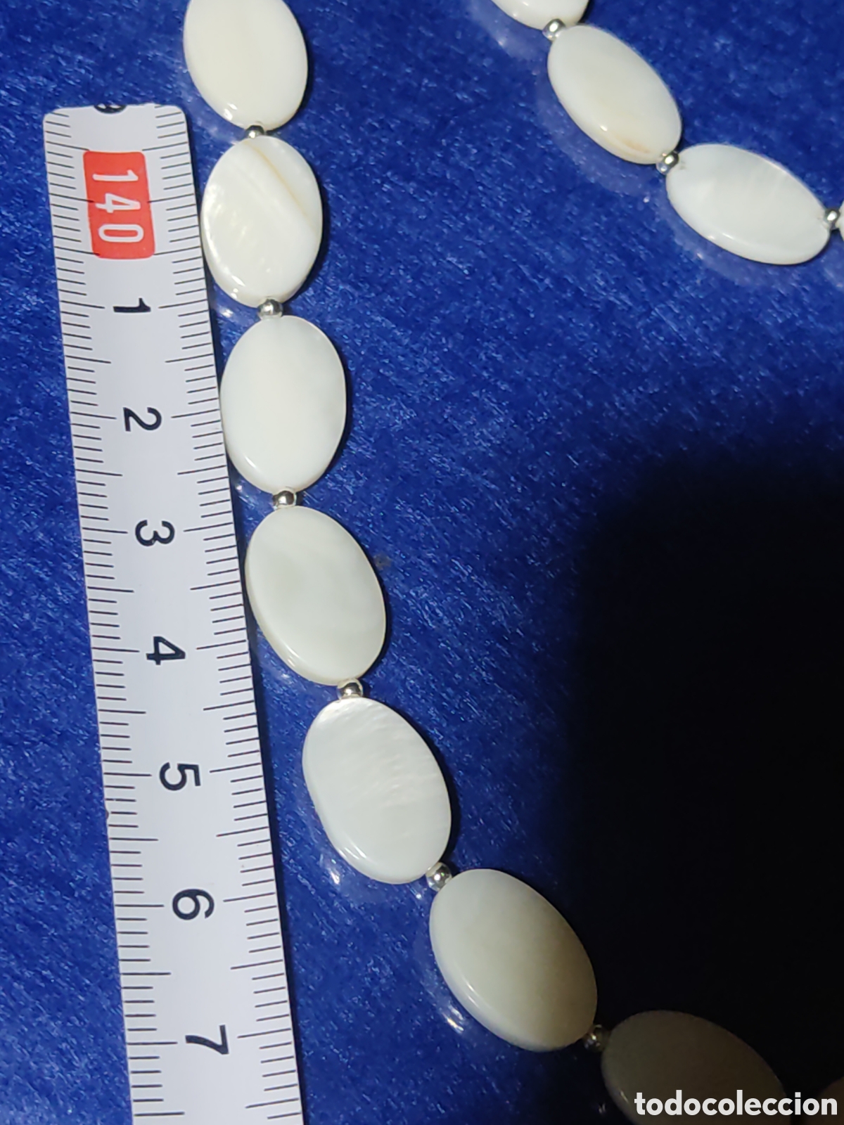 Joyeria: Juego de collar y pulsera de n&aacute;car. - Foto 2