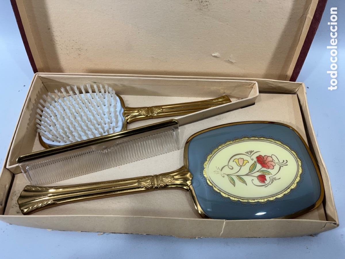 Joyeria: ANTIGUO JUEGO DE TOCADOR - Foto 1