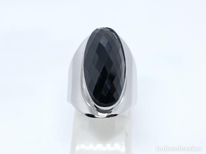 Joyeria: Sofisticado anillo antiguo en plata de ley contrastada de elegante dise&ntilde;o - Foto 2