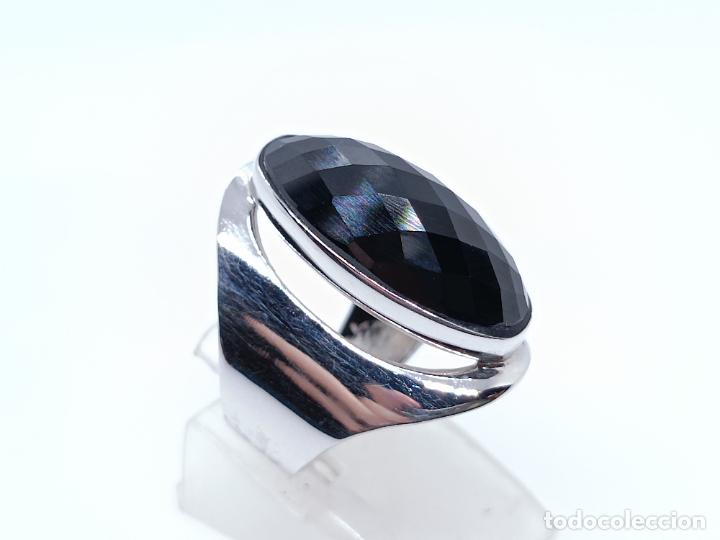 Joyeria: Sofisticado anillo antiguo en plata de ley contrastada de elegante dise&ntilde;o - Foto 3