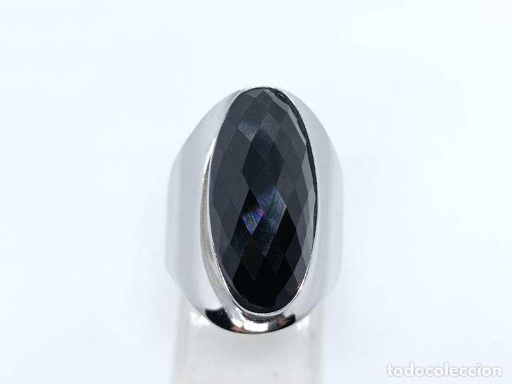 Joyeria: Sofisticado anillo antiguo en plata de ley contrastada de elegante dise&ntilde;o - Foto 4