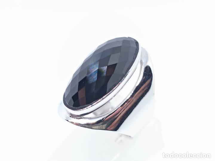 Joyeria: Sofisticado anillo antiguo en plata de ley contrastada de elegante dise&ntilde;o - Foto 5