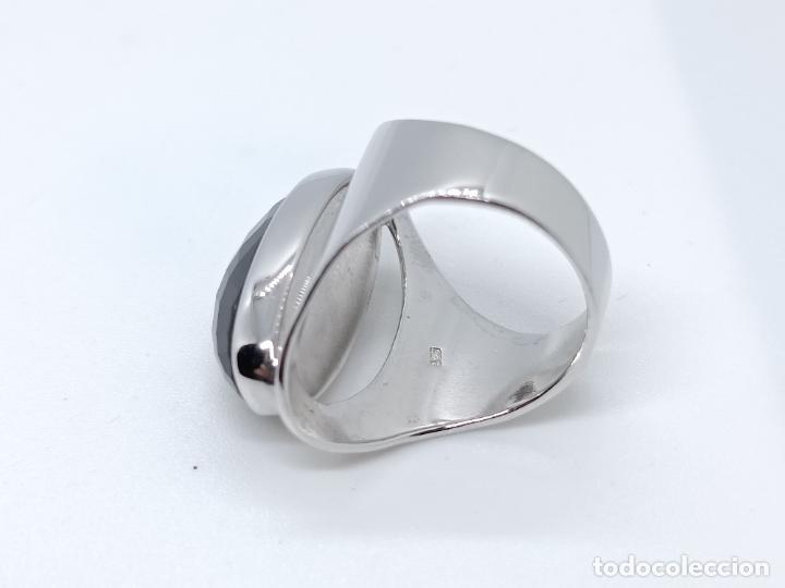 Joyeria: Sofisticado anillo antiguo en plata de ley contrastada de elegante dise&ntilde;o - Foto 6