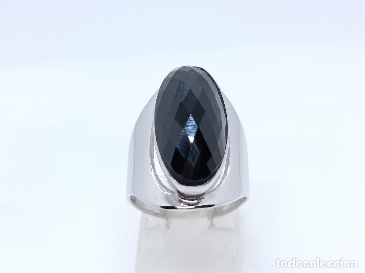 Joyeria: Sofisticado anillo antiguo en plata de ley contrastada de elegante dise&ntilde;o - Foto 1