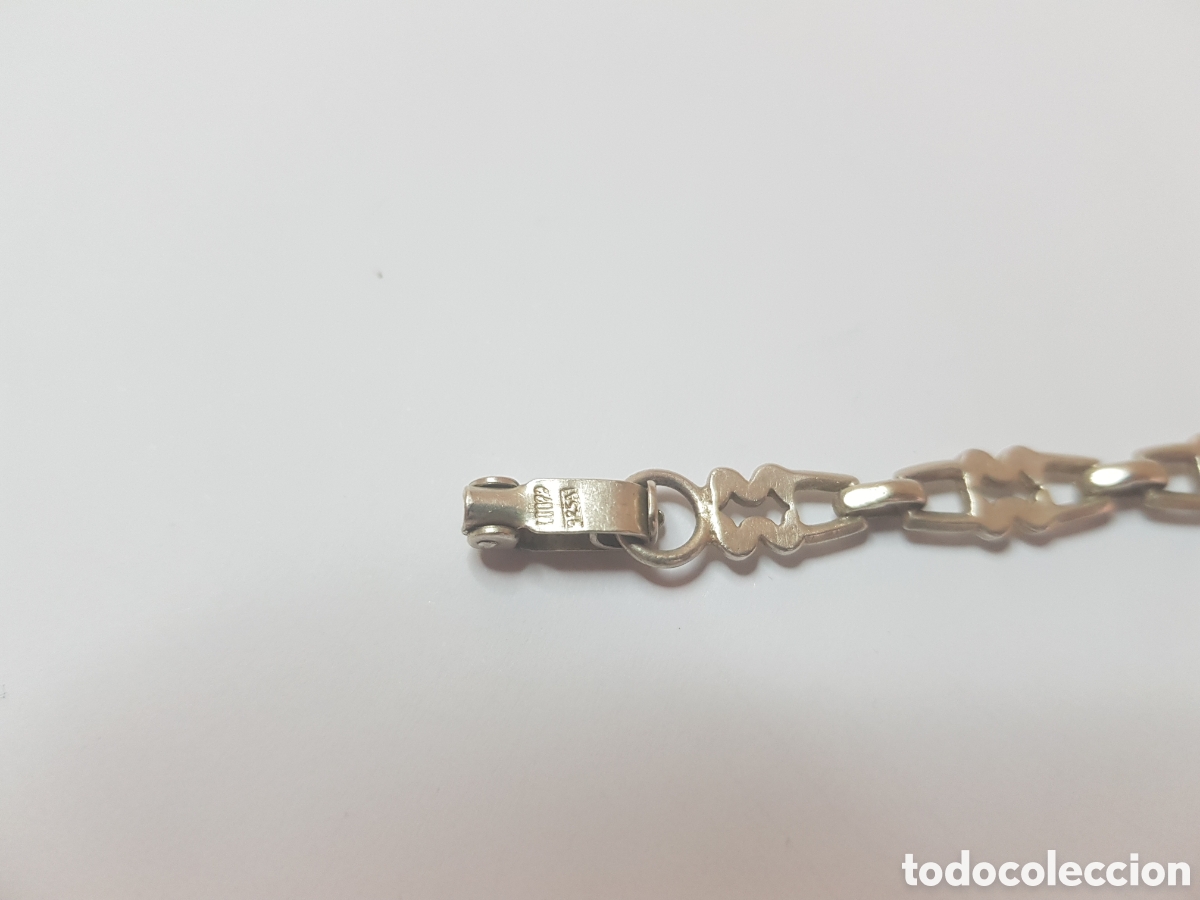 Joyeria: #859 Pulsera plata de ley 925 19cm - Foto 1