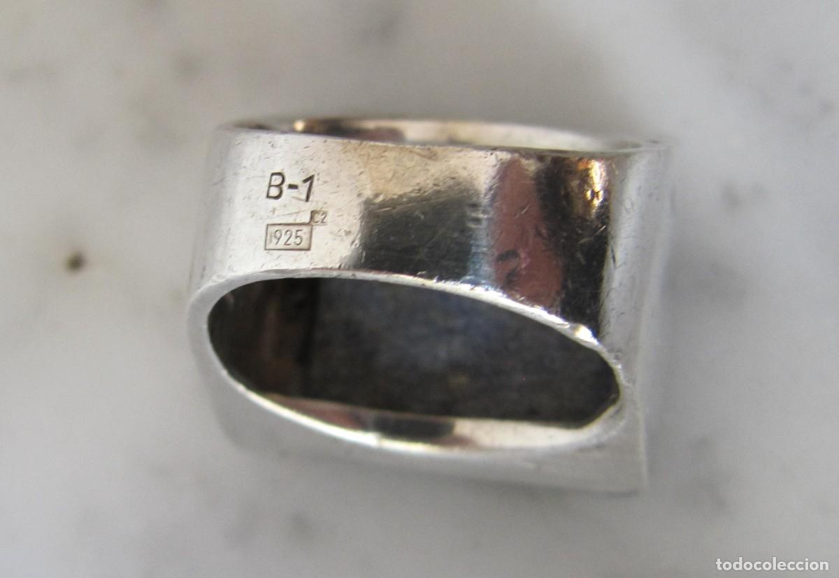 Joyeria: anillo plata con lapisl&aacute;zuli dise&ntilde;o - Foto 5
