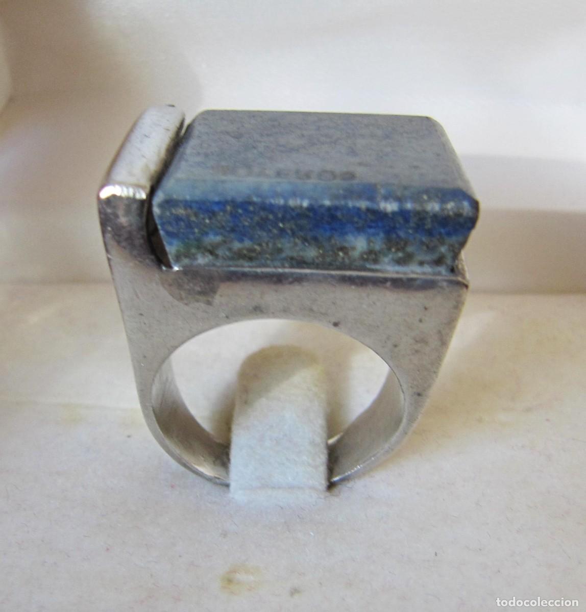 Joyeria: anillo plata con lapisl&aacute;zuli dise&ntilde;o - Foto 8