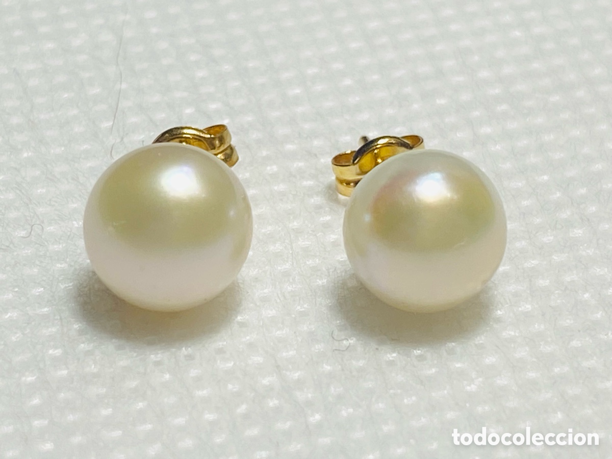 Joyeria: Pendientes d Perla y Oro 18K - Foto 5
