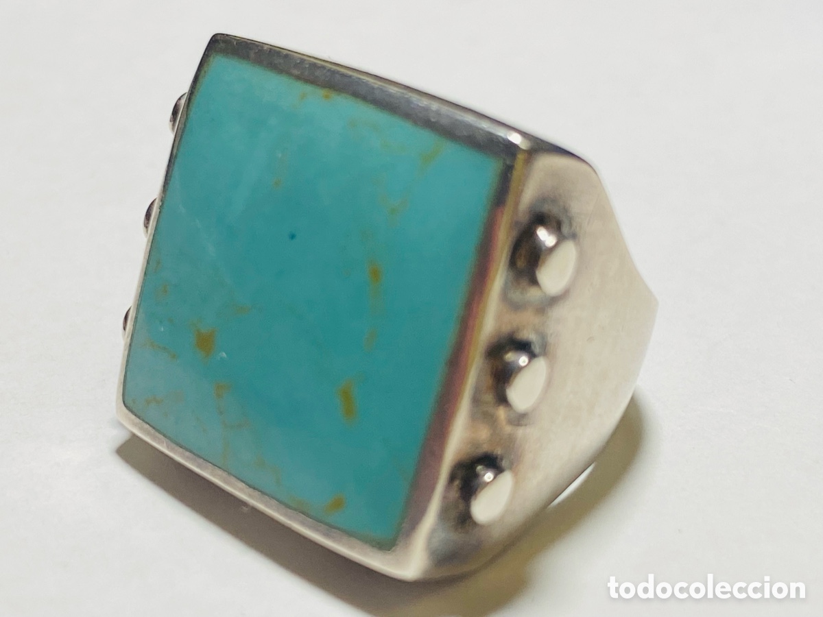 Joyeria: Sortija Turquesa y Plata 925 - Foto 6