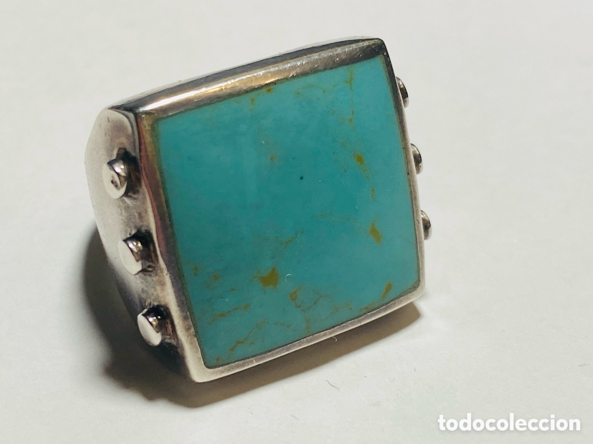 Joyeria: Sortija Turquesa y Plata 925 - Foto 9