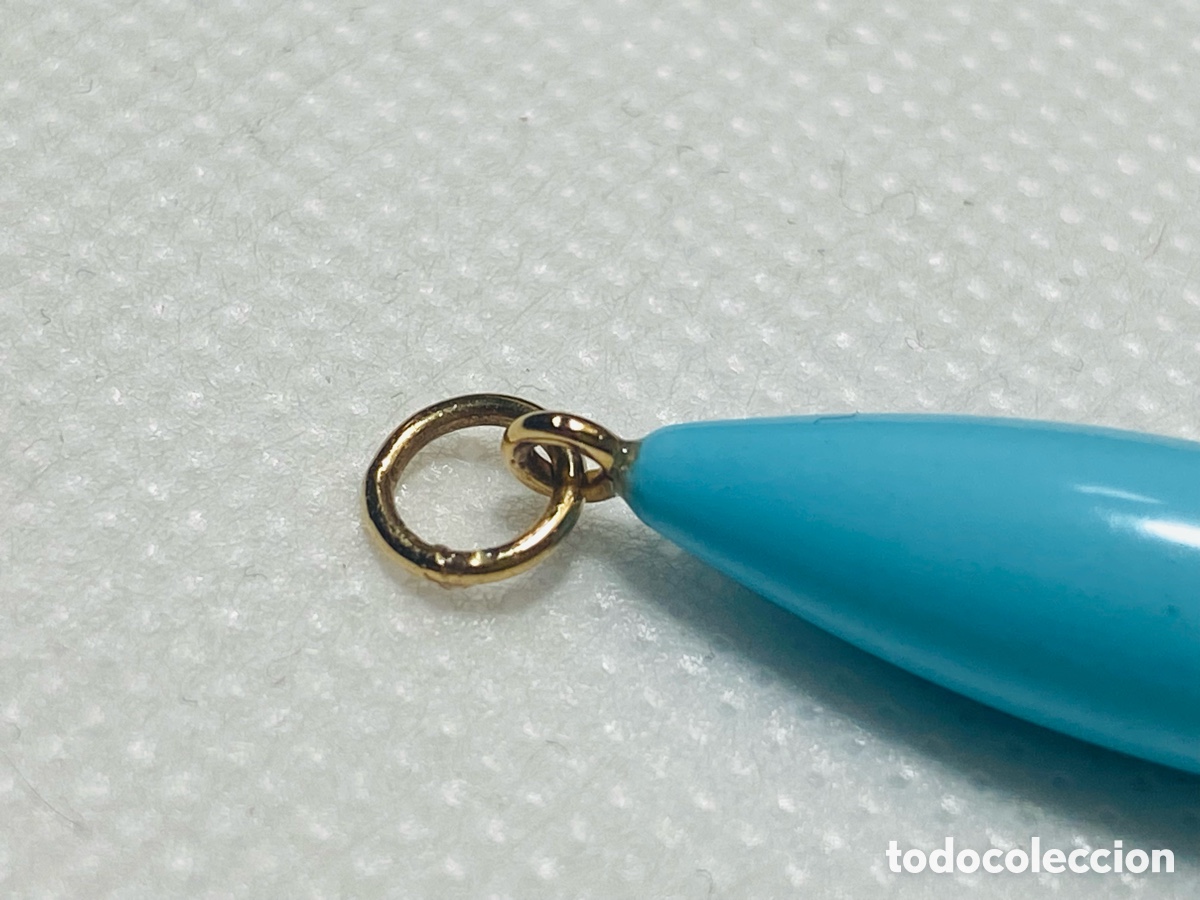 Joyeria: Colgante Turquesa y Oro 18K - Foto 4