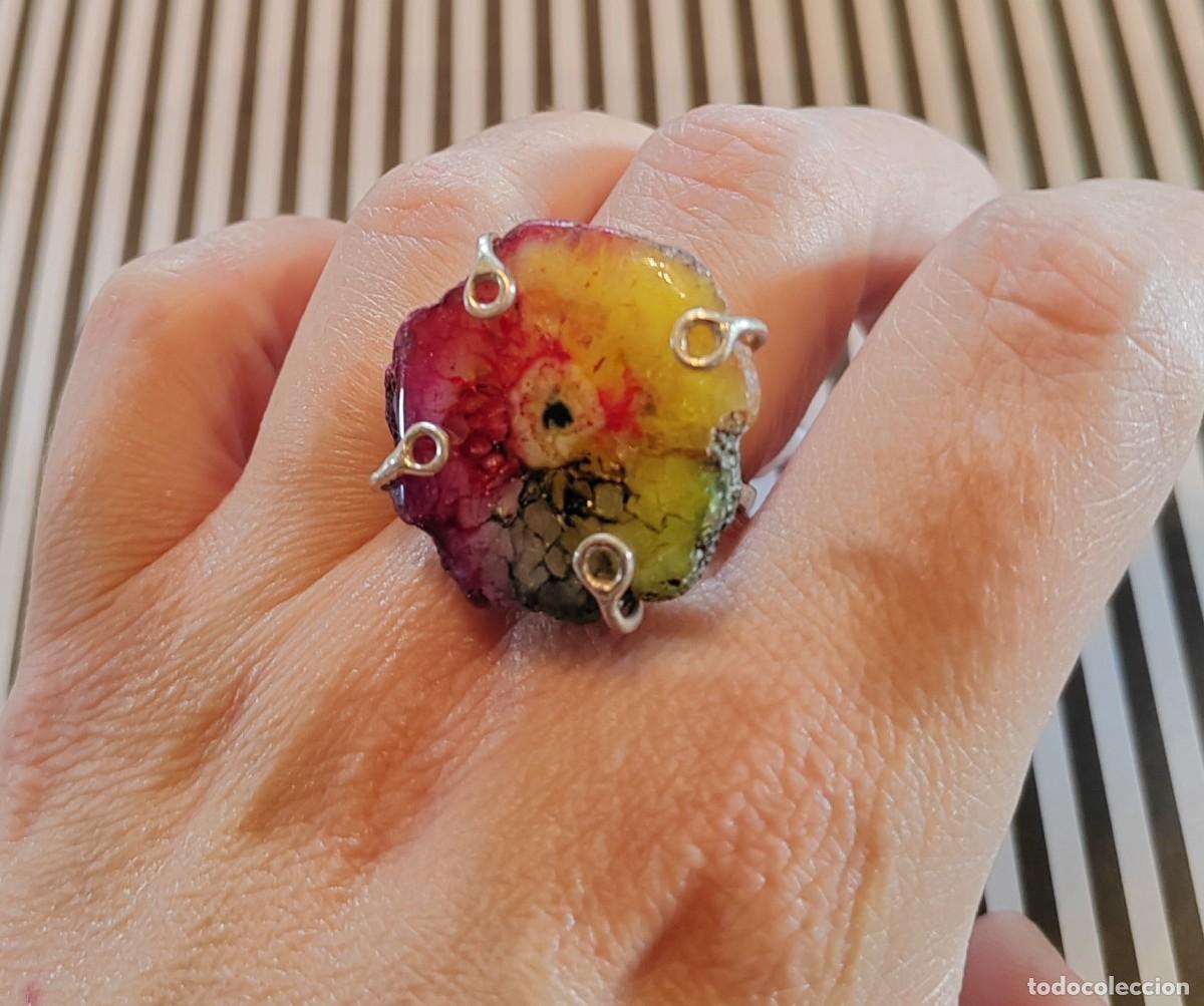 Joyeria: Anillo Plata de Ley con Drusa - Foto 5