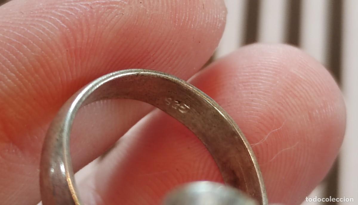 Joyeria: Anillo Plata de Ley con Cornalina - Foto 5