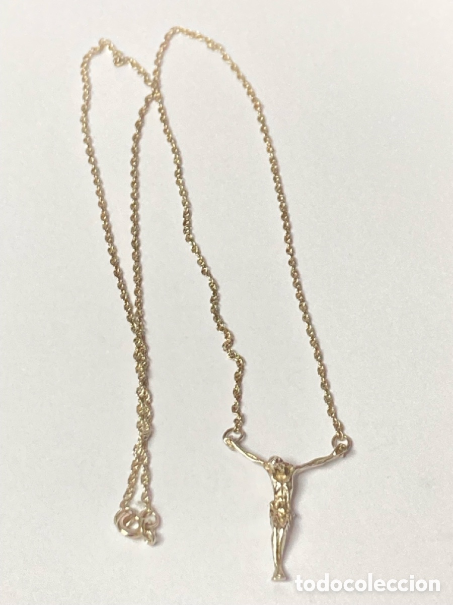 Joyeria: Cadena con cruz de Dalhi de plata/CC40 - Foto 2