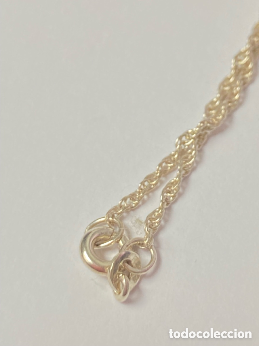 Joyeria: Cadena con cruz de Dalhi de plata/CC40 - Foto 4