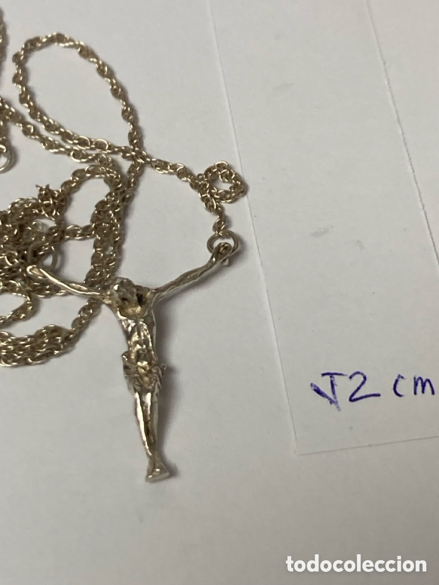 Joyeria: Cadena con cruz de Dalhi de plata/CC40 - Foto 7