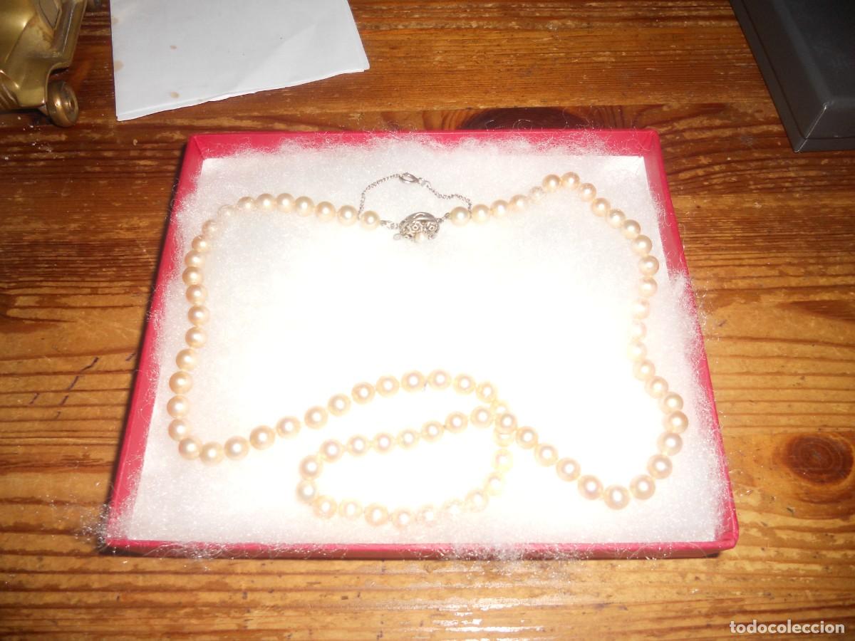 Joyeria: ANTIGUO COLLAR DE PERLAS CULTIVADAS - Foto 15