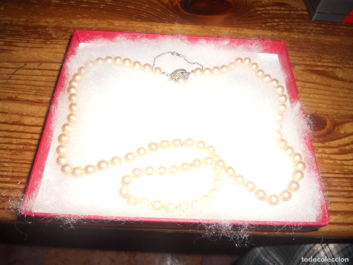 Joyeria: ANTIGUO COLLAR DE PERLAS CULTIVADAS - Foto 16