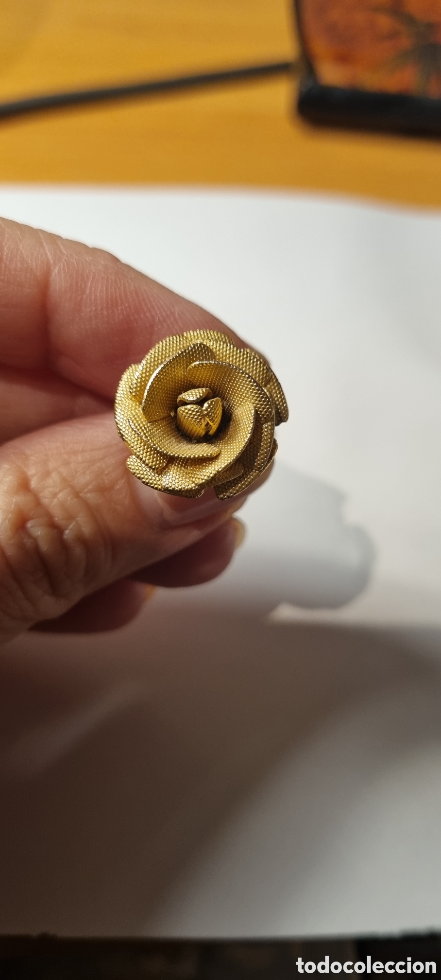 Joyeria: Rosas clip vintage - Foto 3