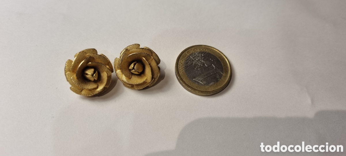 Joyeria: Rosas clip vintage - Foto 4