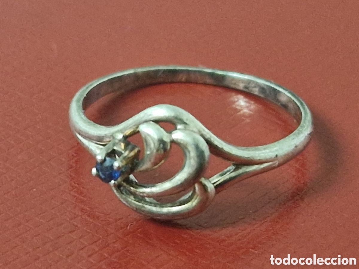 Joyeria: ANILLO PLATA ZAFIRO NATURAL - Foto 4