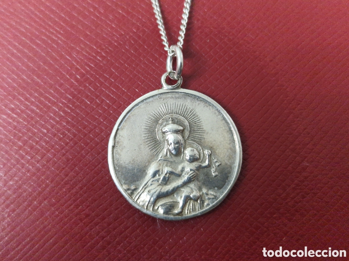 Joyeria: ESCAPULARIO DE PLATA DE LEY - Foto 2