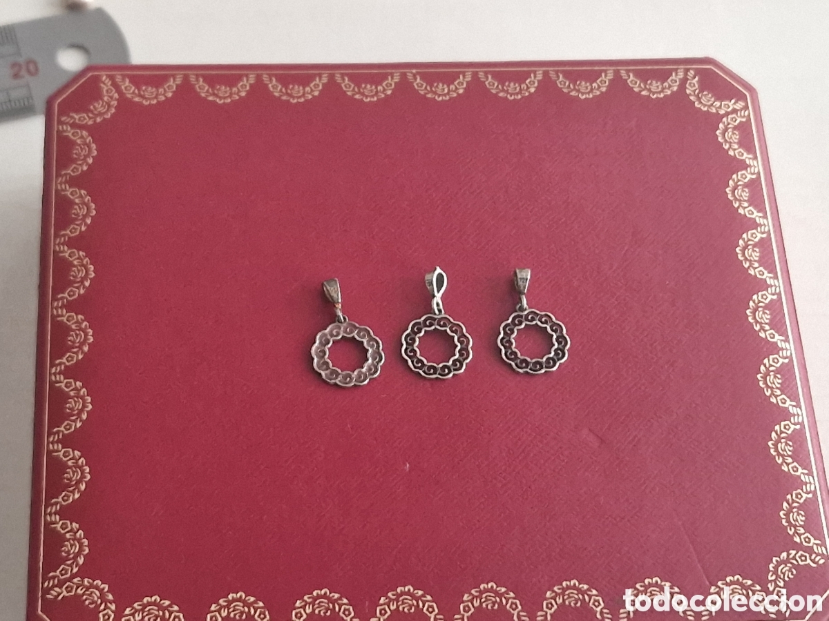 Joyeria: 3 COLGANTES DE PLATA DE LEY - Foto 5