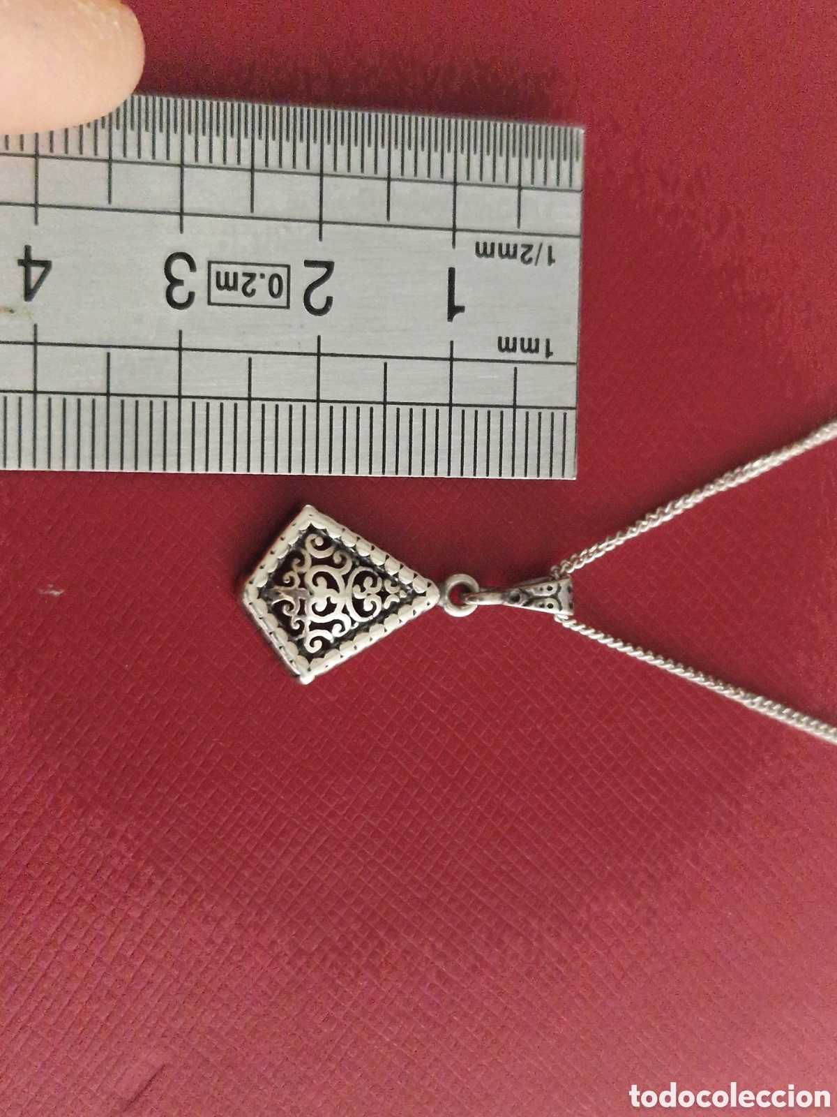 Joyeria: CADENA Y COLGANTE EN PLATA DE LEY - Foto 4