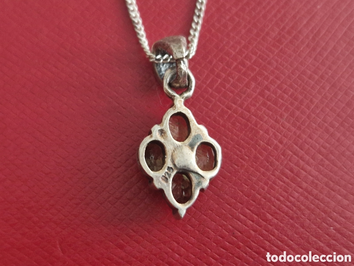 Joyeria: COLGANTE Y CADENA EN PLATA DE LEY - Foto 2