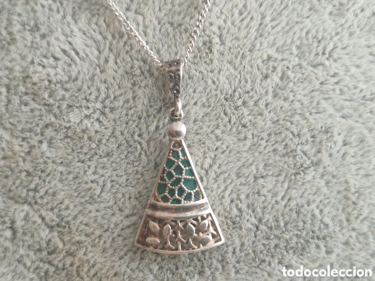 Joyeria: COLGANTE Y CADENA EN PLATA DE LEY - Foto 2