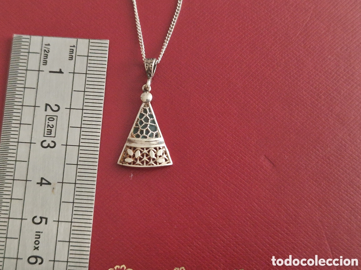 Joyeria: COLGANTE Y CADENA EN PLATA DE LEY - Foto 3