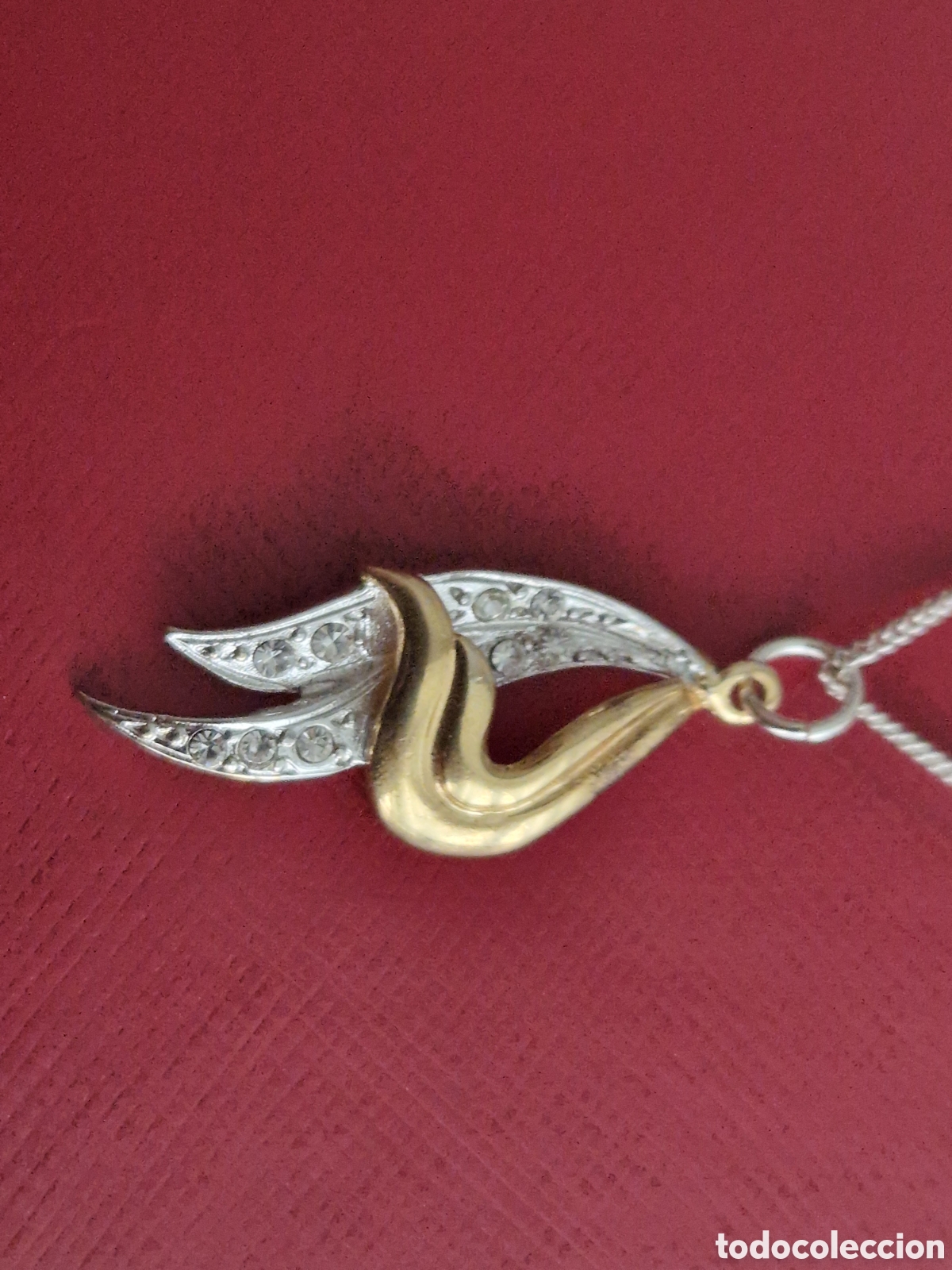 Joyeria: CADENA Y COLGANTE EN PLATA DORADA8 - Foto 2