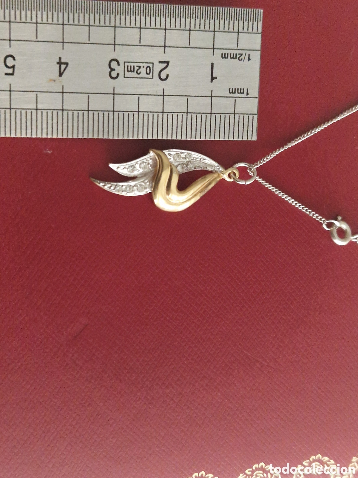 Joyeria: CADENA Y COLGANTE EN PLATA DORADA8 - Foto 3