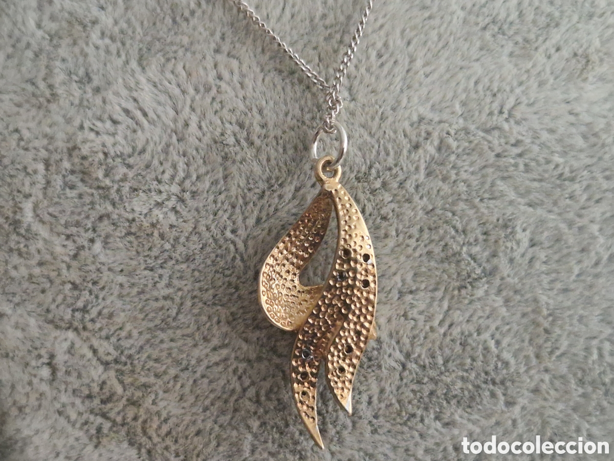 Joyeria: CADENA Y COLGANTE EN PLATA DORADA8 - Foto 4