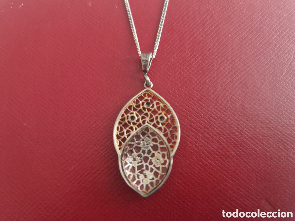 Joyeria: CADENA Y COLGANTE EN PLATA DE LEY - Foto 3
