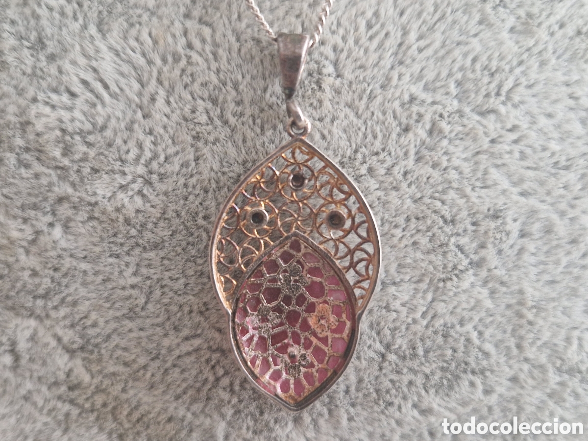 Joyeria: CADENA Y COLGANTE EN PLATA DE LEY - Foto 4