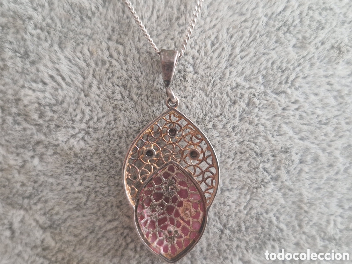 Joyeria: CADENA Y COLGANTE EN PLATA DE LEY - Foto 5