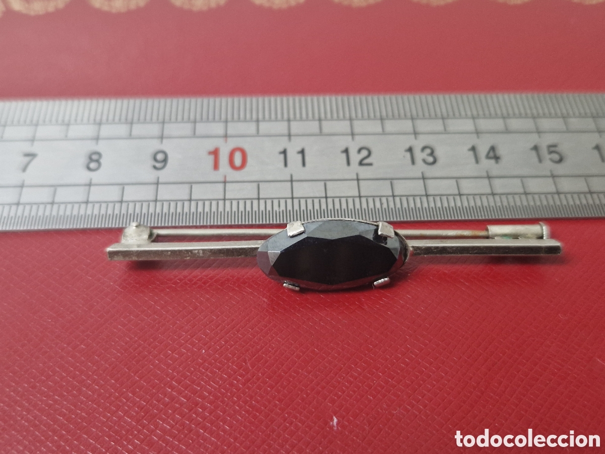 Joyeria: ALFILER PLATA Y ONIX - Foto 2