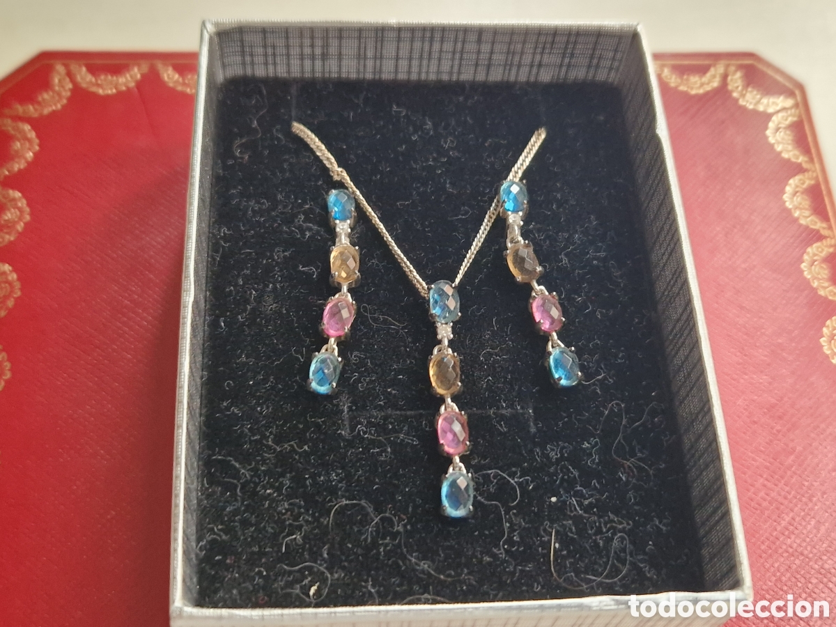 Joyeria: CONJUNTO EN PLATA Y PIEDRAS NATURALES - Foto 3
