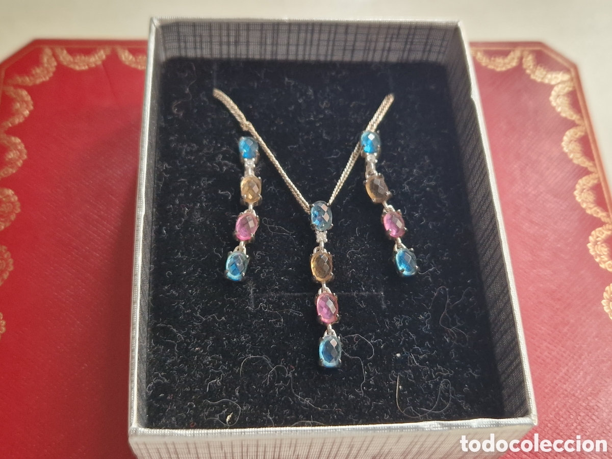 Joyeria: CONJUNTO EN PLATA Y PIEDRAS NATURALES - Foto 4