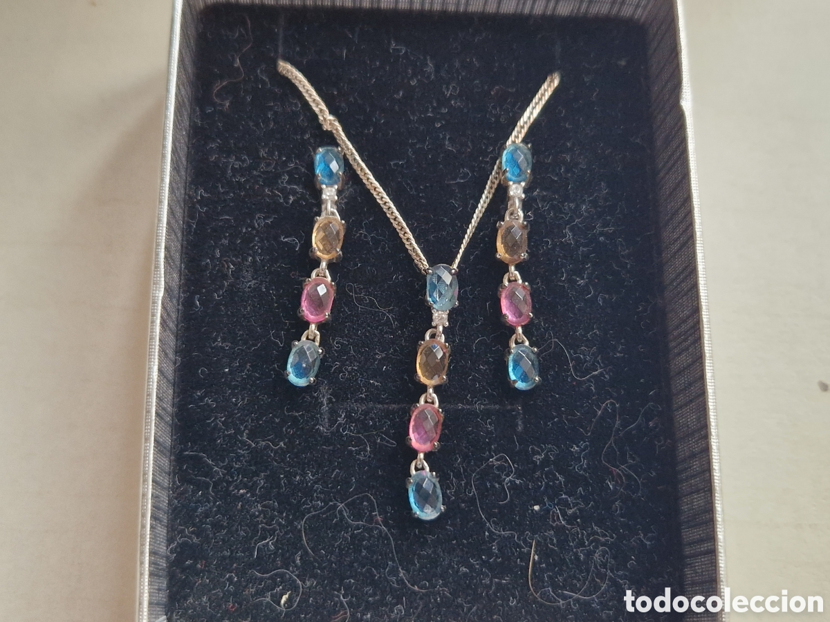 Joyeria: CONJUNTO EN PLATA Y PIEDRAS NATURALES - Foto 5