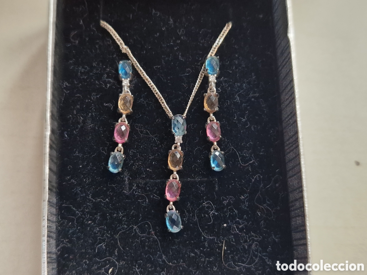 Joyeria: CONJUNTO EN PLATA Y PIEDRAS NATURALES - Foto 9