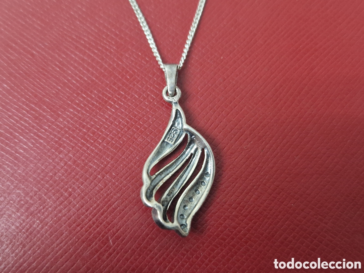 Joyeria: COLGANTE Y CADENA EN PLATA MARQUESITAS - Foto 4