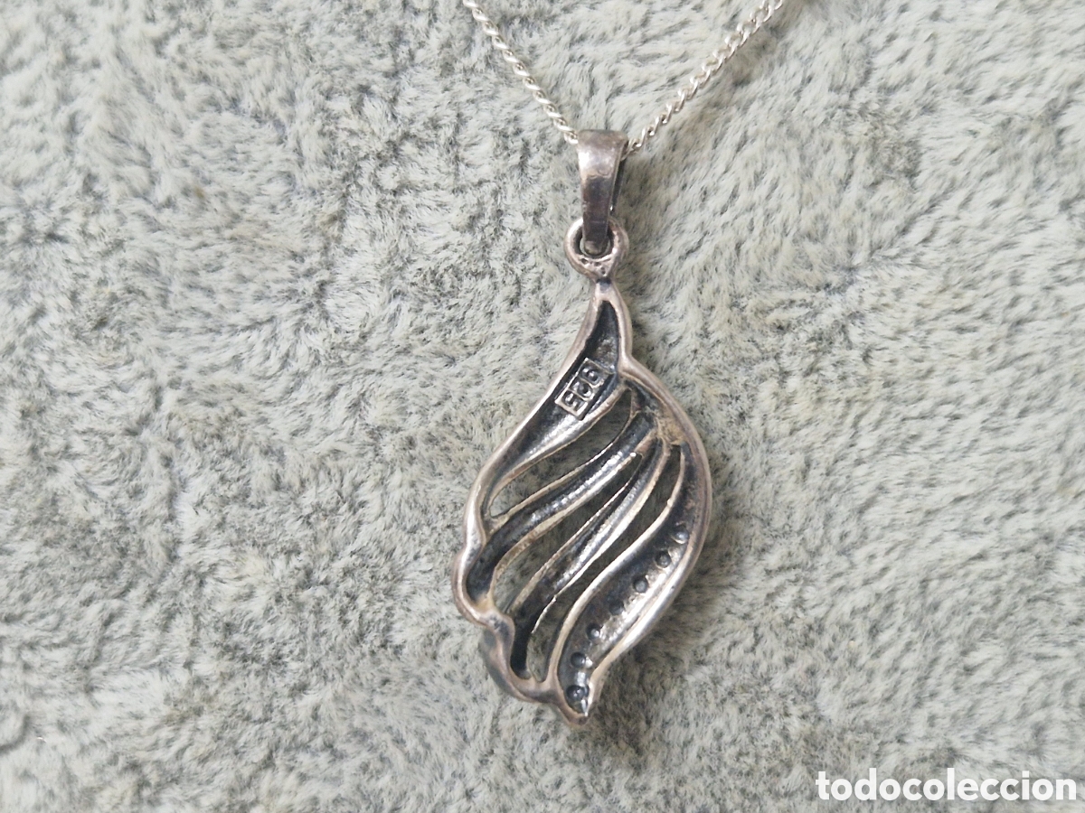 Joyeria: COLGANTE Y CADENA EN PLATA MARQUESITAS - Foto 5
