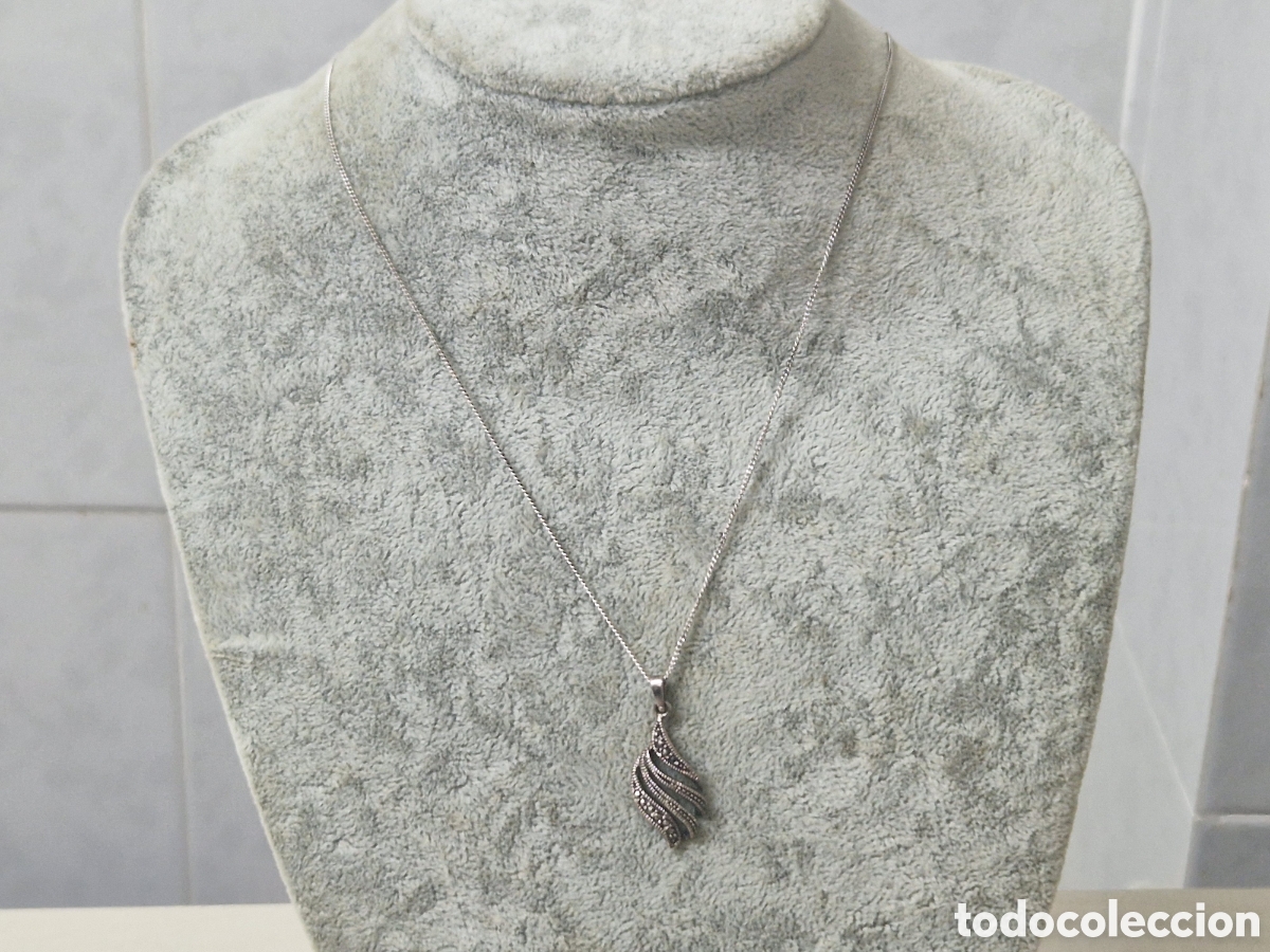 Joyeria: COLGANTE Y CADENA EN PLATA MARQUESITAS - Foto 6
