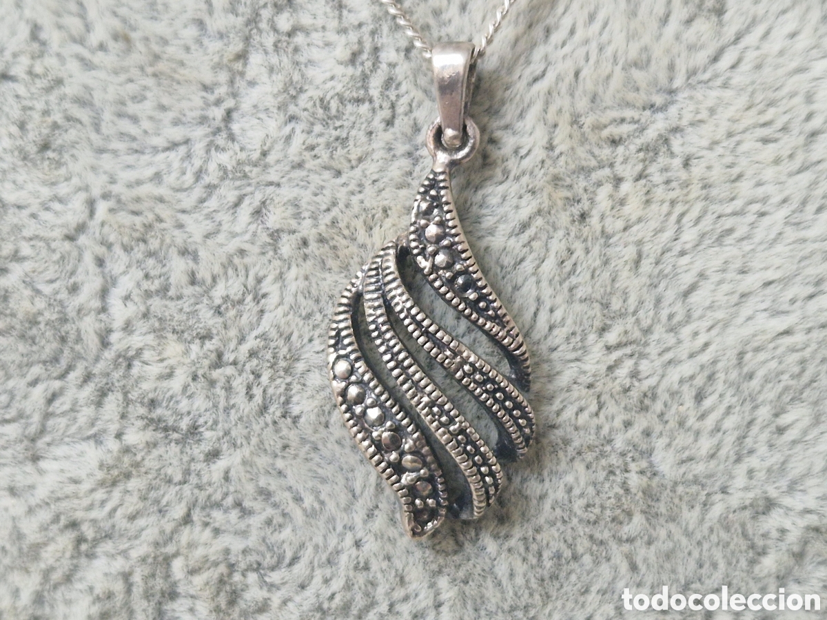 Joyeria: COLGANTE Y CADENA EN PLATA MARQUESITAS - Foto 7
