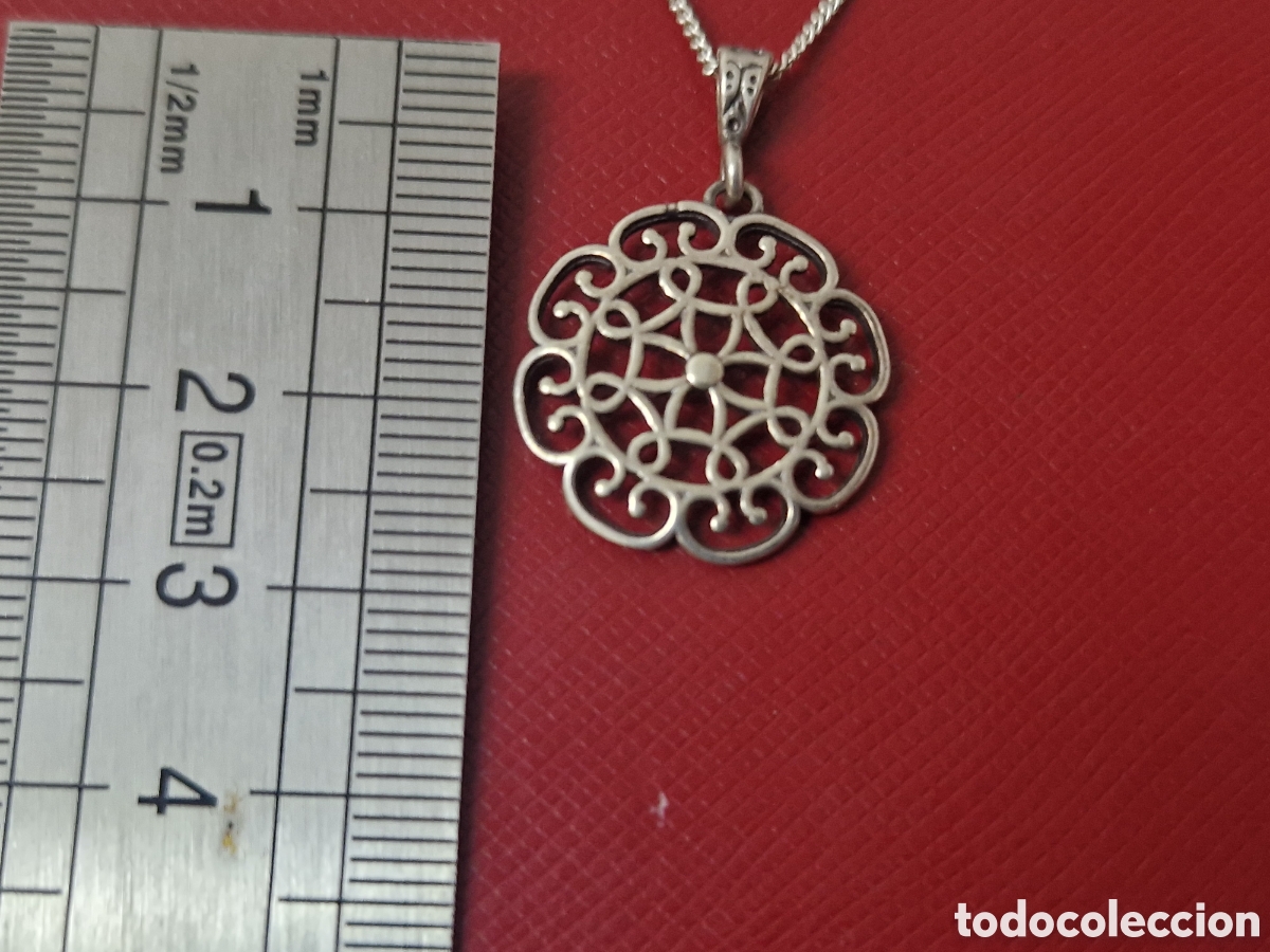Joyeria: COLGANTE Y CADENA EN PLATA DE LEY - Foto 2