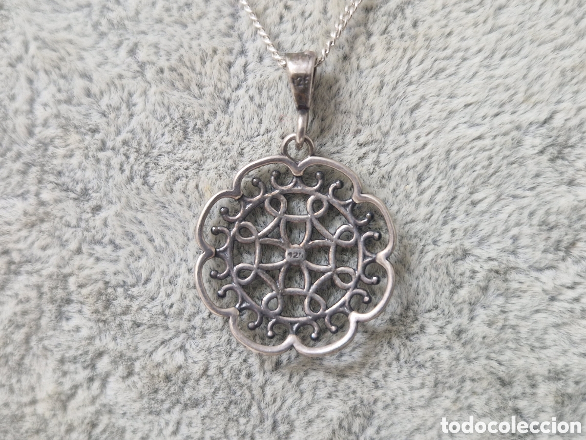 Joyeria: COLGANTE Y CADENA EN PLATA DE LEY - Foto 3
