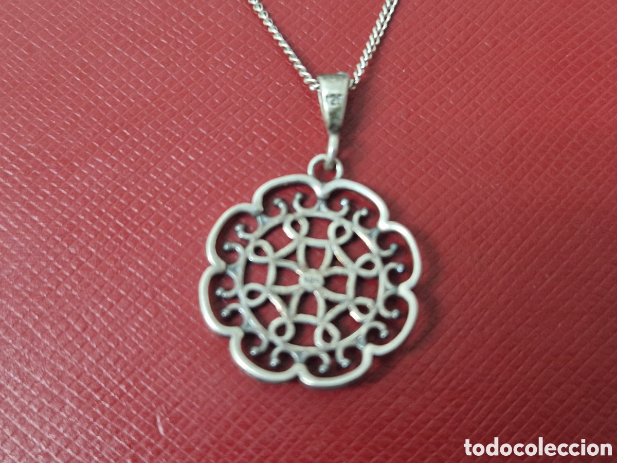 Joyeria: COLGANTE Y CADENA EN PLATA DE LEY - Foto 4